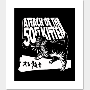 Attack of the 50 Foot Kitten Posters and Art